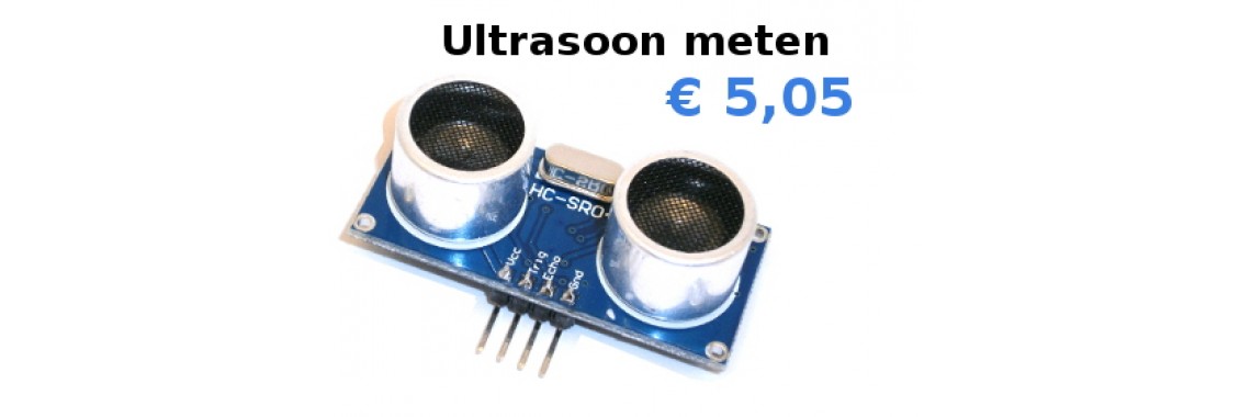 Ultrasoon afstandsmeter HC-SR04