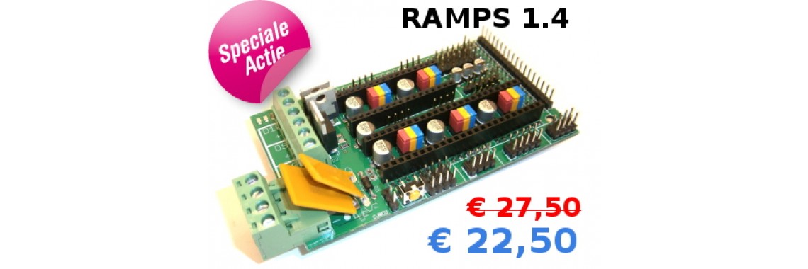 RAMPS 1.4 printercontroller Arduino shield